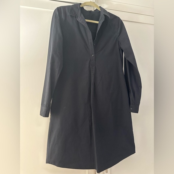 Mavi black 100% cotton tunic/dress size M - Picture 2 of 5